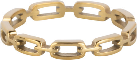 R1554 Stoere Anker Chain Goudkleurig