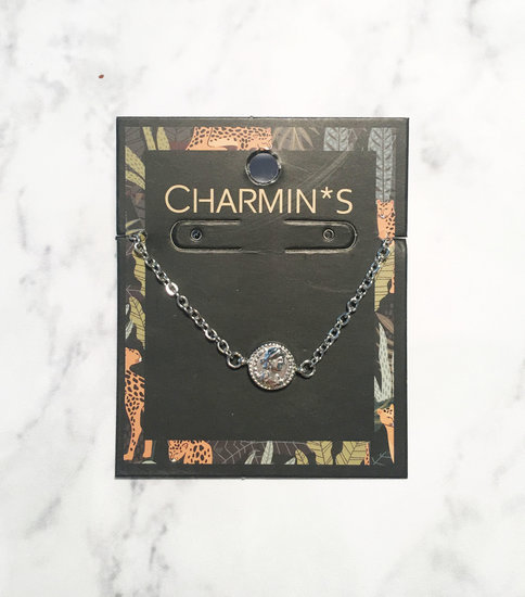 Charmin’s  CB30 Roman Coin Bracelet Shiny Steel