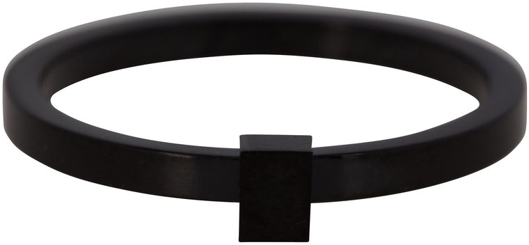 Charmin’s  Ring R486 Black 'Quatre Steel' 