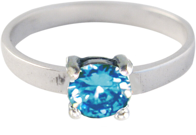 Ring KR32 'Princess Diamond' Ocean